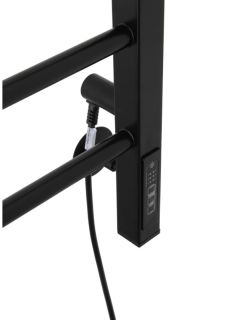 Полотенцесушитель электрический Domoterm Куба П7 500x750 чёрный